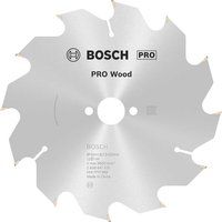 Bosch 2608641170 Optiline Wood Circular Hand Saw Blade, 160mm x 1.8mm x 20mm, 12 Teeth, Silver