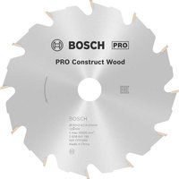 Bosch 2608641199 Wood Construct Circular Saw Blade, 150mm x 2.4mm x 20mm, 12 Teeth, Silver