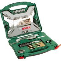 Bosch Home and Garden 100-Piece X-Line Titanium Drill and Screwdriver Bit Set (Wood, Masonry and Metal, Accessories for