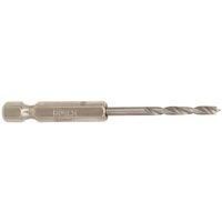 Bosch 2608595519 Hex Shank Wood Drill Bit, 3mm x 33mm x 74mm, Silver