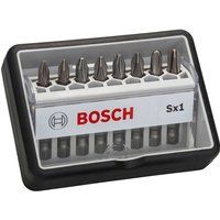 Bosch 8 Piece Sx Extra Hard Screwdriver Bit Set