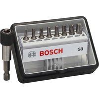 Bosch 9 Piece S Extra Hard Screwdriver Bit Set