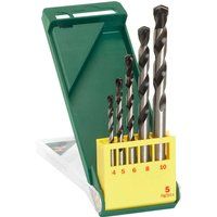 Bosch 2607019444 4/5/6/8/10 mm Concrete Drill Bit Set (5-Piece)