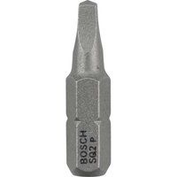 Bosch Square Extra Hard Screwdriver Bit R2 Square 25mm Pack of 25