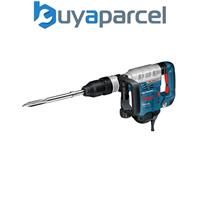 Bosch Professional Demolition Hammer with SDS max GSH 5 CE (240V, 1.150W, incl. Auxiliary handle, Grease tube, Machine cloth, Pointed chisel 400 mm, in Carrying case)