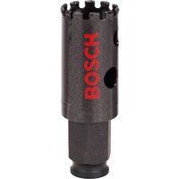 Bosch Professional 1x Diamond Hole Saw for Hard Ceramics (for Stone, Tiles, Ø 25 mm, Accessories for Impact Drills)