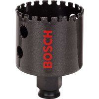 Bosch Professional 1x Diamond Hole Saw for Hard Ceramics (for Stone, Tiles, Ø 51 mm, Accessories for Impact Drills)