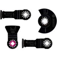 Bosch Professional 4-Piece Starlock Multitool Set for Floor and Installation (Accessories Multitool)