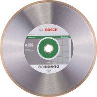 Bosch 2608602541 Diamond Cutting Disc Standard for Ceramic, 350mm Ø, 30+25.40mm x 2mm x 7mm, Silver/Grey