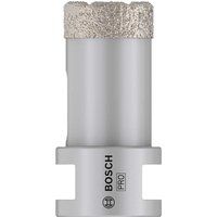 Bosch 2608587117 Dry Speed Diamond Hole Cutter, M25, 25mm x 35mm, Silver