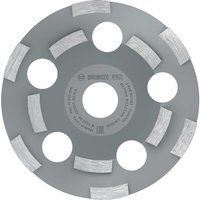 Bosch 2608602553 Diamond Grinding Head Expert for Abrasive, 125mm Ø, 22.23mm x 4.5mm, Black