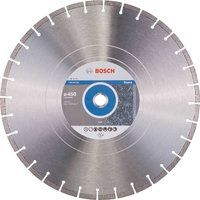 Bosch 2608602605 Standard for Stone Diamond Cutting Disc, 450mm Ø, 25.40mm x 3.6mm x 10mm, Silver/Grey