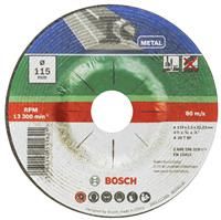 Bosch 2609256332 DIY cutting discs metal 115 mm ø x 2.5 mm cranked, set of 5