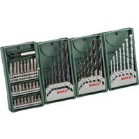 Bosch Home and Garden 2607017071 3+1 Mini X-Line Set New, Silver/Black