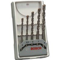 Bosch 2607017081 CYL-3 Concrete Drill Bit Set, Silver Percussion 5-mm, Grey