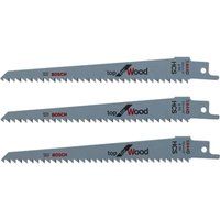 Bosch Genuine Recipro Saw Blades for KEO Garden Saws Pack of 3