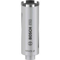 Bosch 1x PRO Multi Material Dry Diamond Core Cutters for G 1/2-Inch and Diamond Drills (for Lime and sand bricks, Brick, Ø 52 mm, Professional Accessory Diamond Drill)