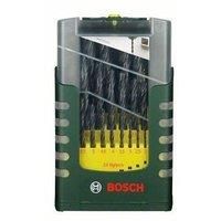 Bosch Home and Garden 2607017153 25-Piece HSS-R Metal Drill bit Set, Black