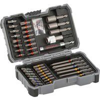 Bosch 43 Piece Screwdriver Bit and Nutsetter Set + Hard Case 2607017164