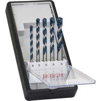 Bosch Professional 5 pcs. CYL-5 Concrete Drill Bit Set (for Concrete, Ø 4-8 mm, Robust Line, Accessories for Impact Drills)