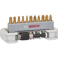 Bosch 2608522126 Screwdriver Bit Set including Bit Holder, 11 Pcs