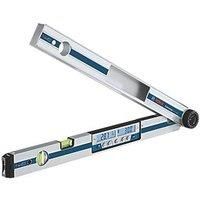 Bosch Professional Digital Angle Measurer and Inclinometer GAM 270 MFL (laser precision, mitre angles calculation, measurement range: 0 - 270º, arm length: 60 cm)