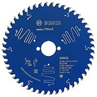 Bosch 2608644085 EXWOT 48 Tooth Top Precision Circular Saw Blade, 0 V, Blue