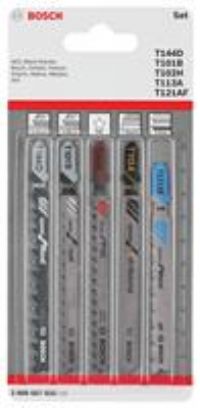Bosch 2608667856" Allrounder Jigsaw Blade-Set, Silver