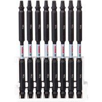 Bosch Professional 8pcs. Double Screwdriver Set (Impact Control, T Bits, Length 110mm, Pick and Click, Accessory Impact Drill)