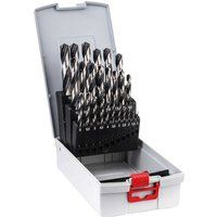 Bosch 2608577352 HSS PointTeQ Metal Drill Bit Set 1-13mm (25 Piece)