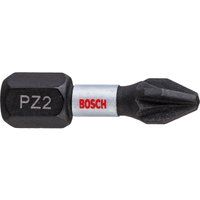 Bosch Impact Control Torsion Pozi Screwdriver Bits PZ2 25mm Pack of 2