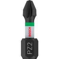 Bosch Impact Control Torsion Pozi Screwdriver Bits PZ2 25mm Pack of 2