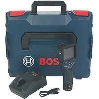 Bosch Professional 12V System Thermal Camera GTC 400 C (12V Battery + charger, w/app function, Temperature Range: -10°C to +400°C, Resolution: 160 x 120px, in L-Boxx)