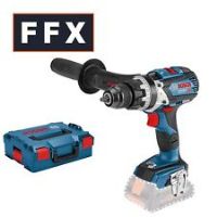 Bosch Professional 06019G030A 18V System GSB 18V-110 C Cordless Combi Drill (max. Torque of 110 Nm, excluding Rechargeable Batteries and Charger, in L-BOXX), 18 V