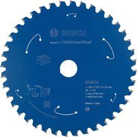 Bosch Expert Cordless Circular Saw Blade for Stainless Steel 160mm 40T 20mm