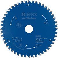 Bosch Expert Cordless Circular Saw Blade for Aluminium 140mm 48T 20mm