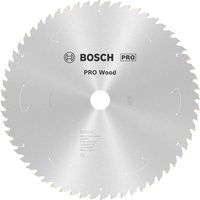 Bosch 1x PRO Wood Circular Saw Blade for Cordless Mitre Saws (for Softwood, Hardwood, Ø mm, Professional Accessory Mitre Circular Saw)