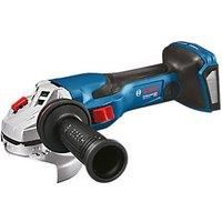 Bosch Professional BITURBO Cordless Angle Grinder GWS 18V-15 C (Disc Diameter 125 mm, without Batteries and Charger, in L-Boxx 136)
