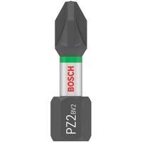 Bosch Impact Control Torsion Pozi Screwdriver Bits PZ2 25mm Pack of 25