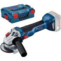 Bosch Professional 06019J4001 GWS 18V-10 (115mm solo L-Boxx), Blue