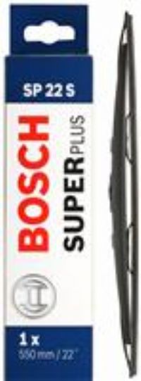 Bosch SP22S Super Plus Universal, Single Wiper Blade with Spoiler