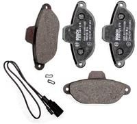 Bosch BP190 Brake Pads - Front Axle - ECE-R90 Certified - 1 Set of 4 Pads