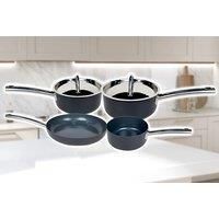 4-Piece Anodised Cookware Set