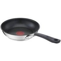 Tefal Jamie Oliver Quick and Easy E3030244 Stainless Steel 20 cm Frying Pan - Induction Compatible