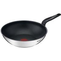 Tefal Primary Stainless Steel Frypan Non-Stick All Hob 24/28/30/28 wok/24 saute