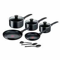 Tefal Induction G155S844 Non-Stick Cookware Set 8 Pieces-Black, saucepans, Aluminium