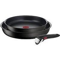 Tefal Ingenio Eco Resist 3 Piece Try-Me Set (24/28Cm Frying Pans + Bakelite Handle)