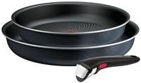Tefal Ingenio 3 Piece Frypan Set (24/28Cm Frypans + Handle)