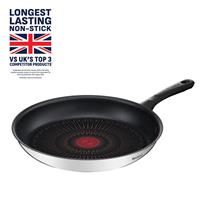 Tefal 32cm Titanium Edition Stainless Steel Frying Pan