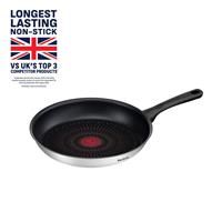 Tefal 28cm Titanium Edition Stainless Steel Frying Pan